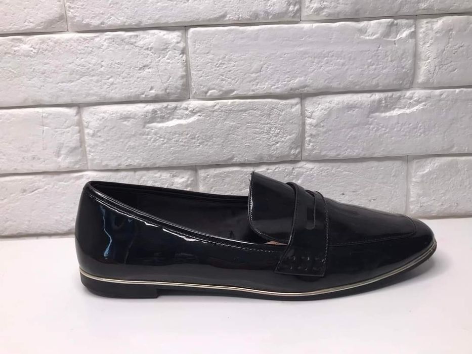 Mokasyny lakierowane Mango Rozmiar 39