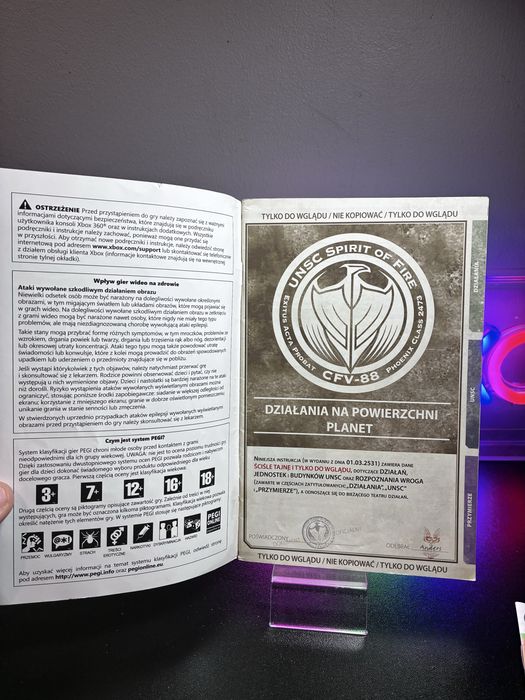 Halo Wars Xbox 360 manual instrukcja