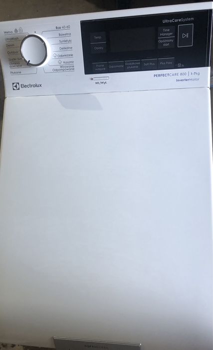 Pralka ELECTROLUX EW8T3372P 7kg 1300 obr, ładowana od góry