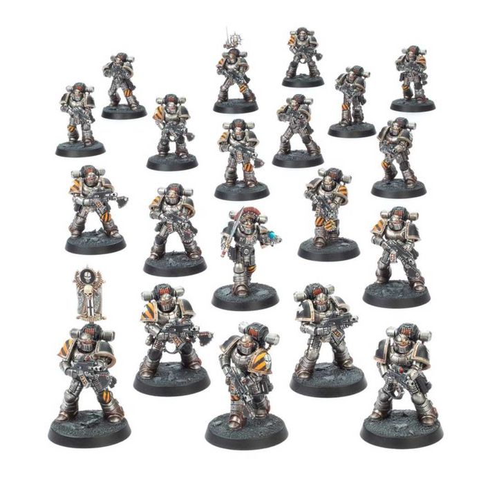 Warhammer The Horus Heresy MKII Tactical Squad 10x