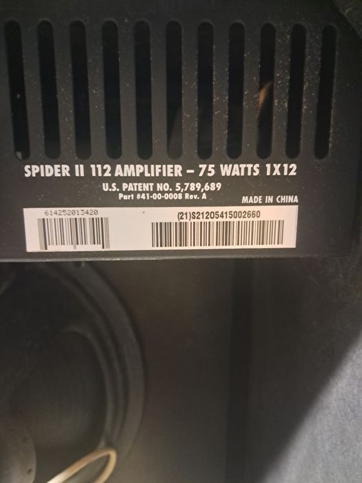 Amplificador de guitarra line6 spider II 75w