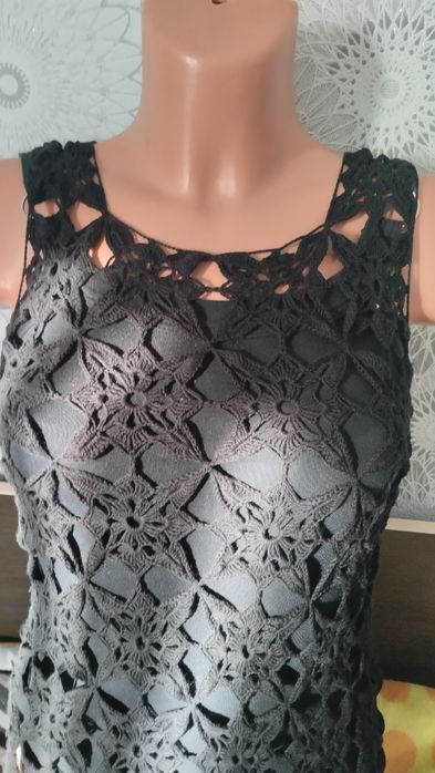 Платья ручной работы связано крючком