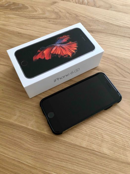 VENDO: iPhone 6S Space Grey 128Gb, Bloqueado MEO, Capa WOdesign