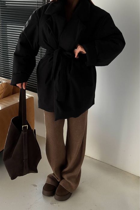 Жіноча Тепла Зимова Куртка на Запах/Женская Теплая Зимняя Куртка