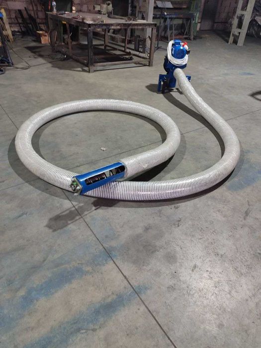 Гнучкий шнек, перевантажувач зерна,шнековий погрузчик