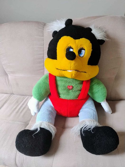 duża myszka Miki, królik, pościele do łóżeczka i inne