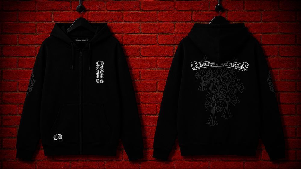 Зіп-Худі Chrome Hearts / Зипка Хром Харт (різні варіанти) БЕЗ ПЕРЕДОПЛАТ