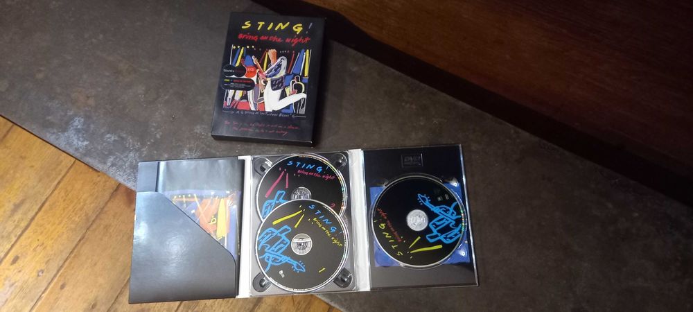CD DVD kolekcjonerskie wydanie  Sting " bring on the night"