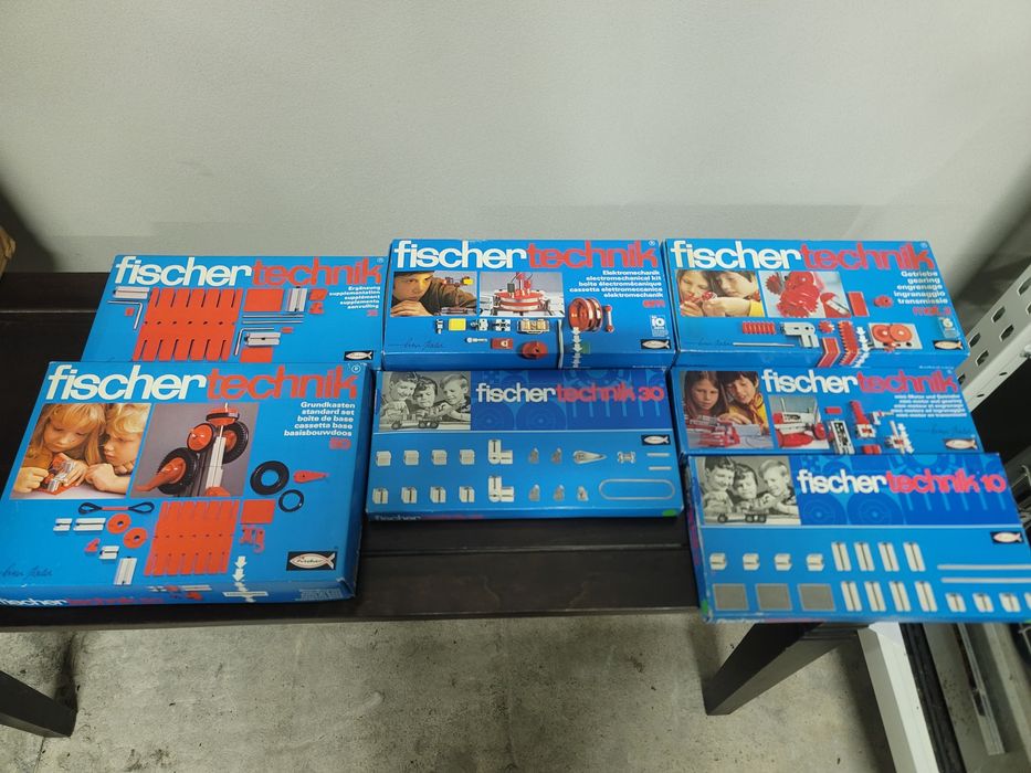 Fischer Technik LEGO Stare Klocki