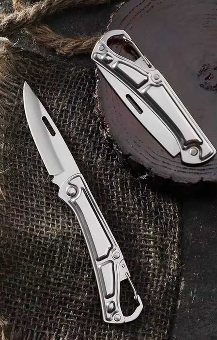 Нож  карманный брелок новый