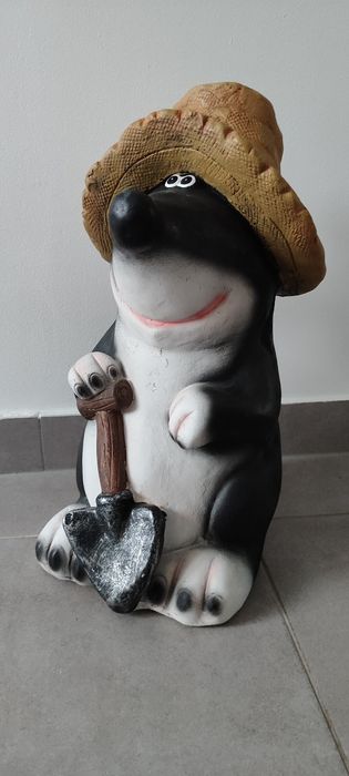 Kret duży figurka ogrodowa
