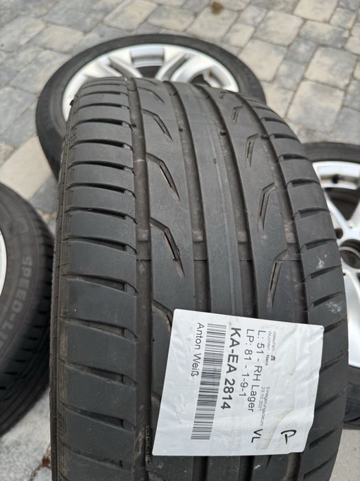 Титанові диски із резиною 245/45/R17