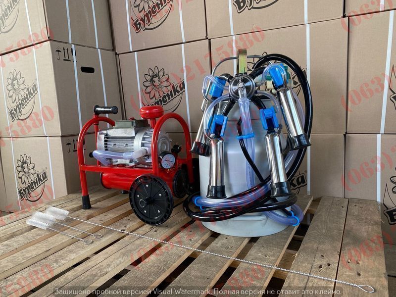 Доїльний апарат "Буренка-1 максi з БЗН" сухий