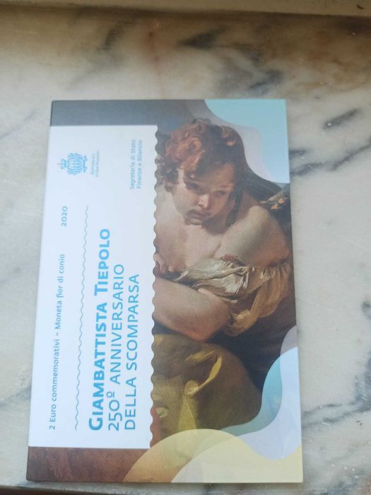 Moedas comemorativa 2 euros San Marino