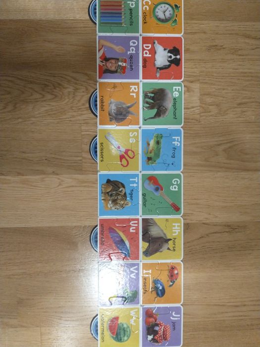 Puzzle pociąg angielski