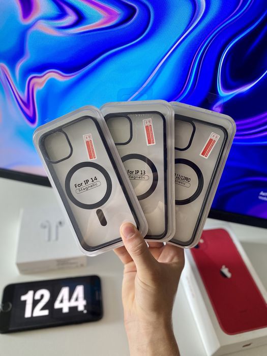 Чохол, Бампер TPU Color with Magsafe для iPhone 12 - 15