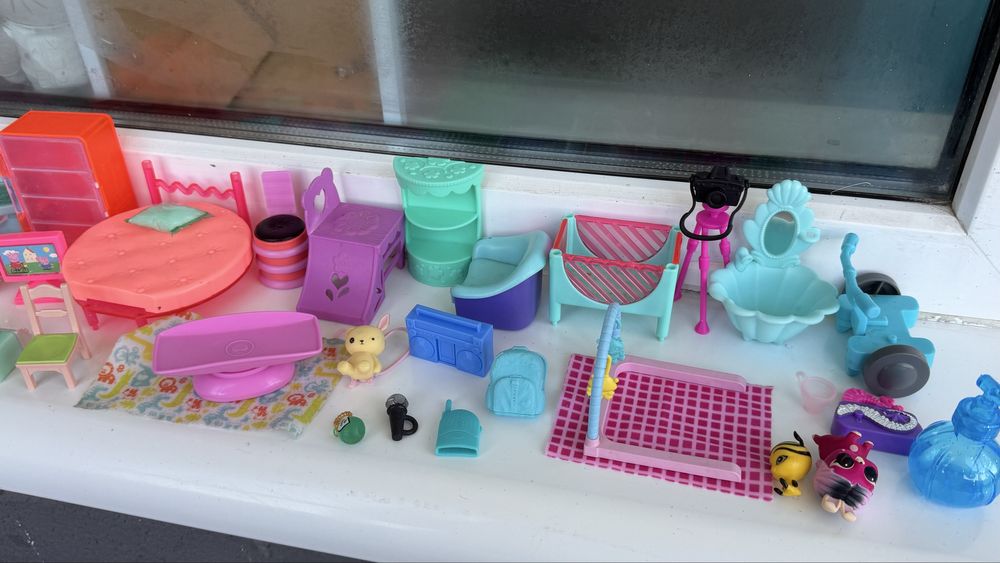 Кукла игрушки барби лол мебель