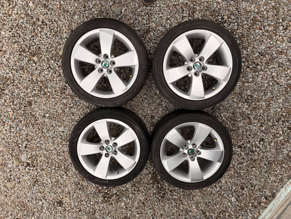 Alufelgi  SKODA 16 cali- oryginalne