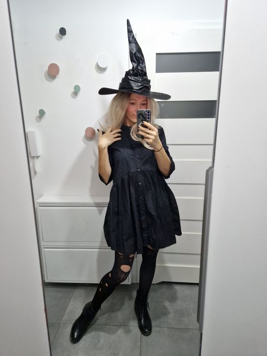 Only M 38 strój na Halloween przebranie sukienka czarownica Wednesday