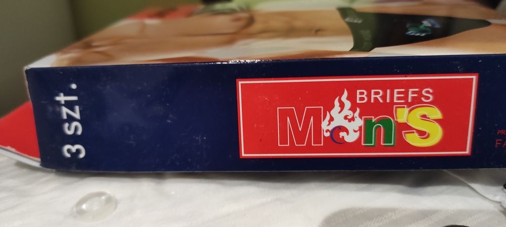 Majtki slipy męskie rozm M