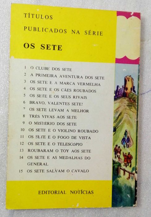 Livro Os Sete e o Telescópio