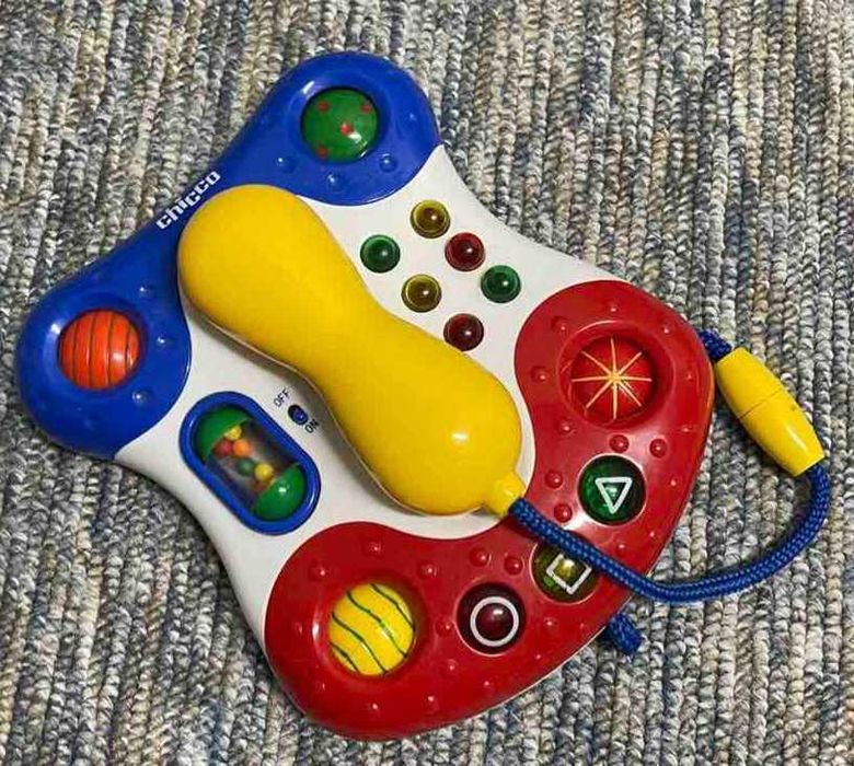 Радужный телефон каталка Chicco