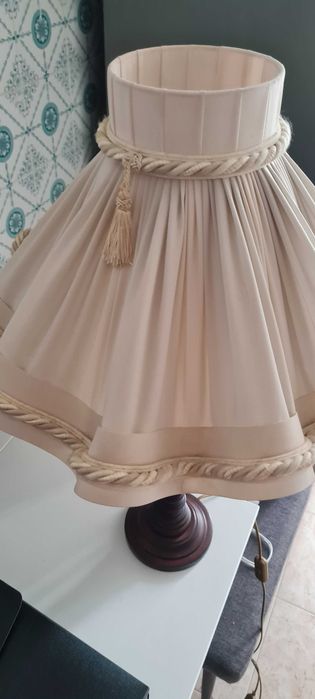 Candeeiro Abajour Tecido