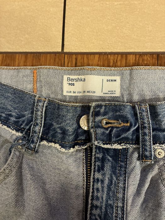 Spodnie jeansowe chłopięce BERSHKA