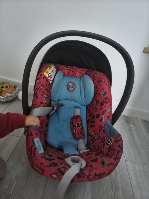 Wózek cybex balios s lux fashion red trust blue nosidełko anton