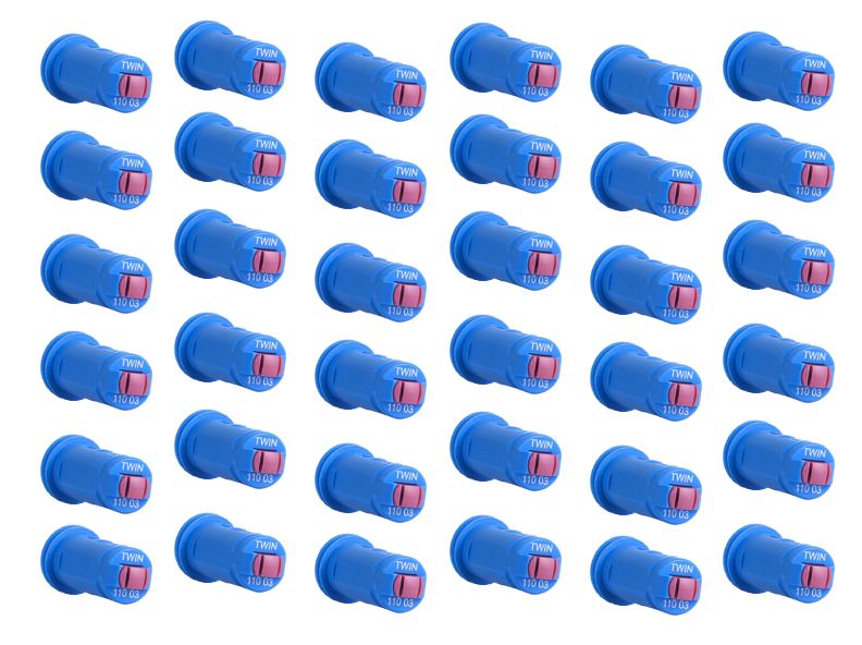 Komplet dysz na belką 18m do opryskiwacza 36 sztuk Albuz AVI TWIN 03