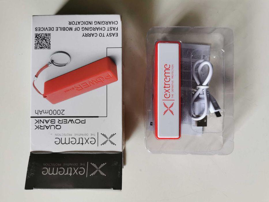 Mały, nowy powerbank z aku 18650 - 1940 mAh, 5V