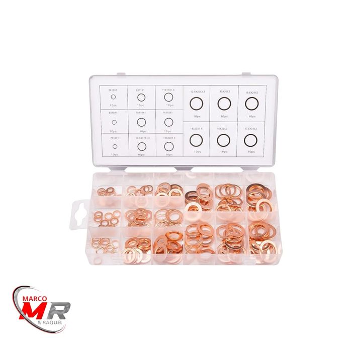 Caixa de stock Anilhas de Latao MF SK 2429 150pçs