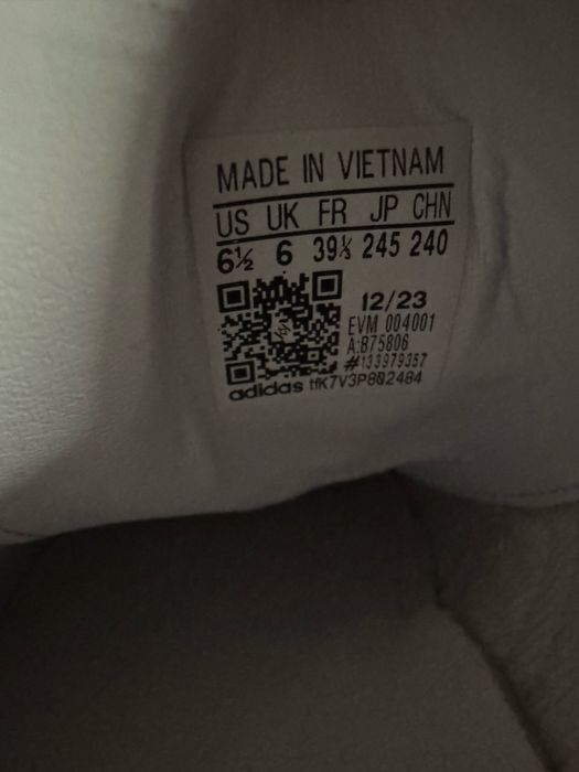 Кросівки Adidas Samba білі оригінал 39.5(38)