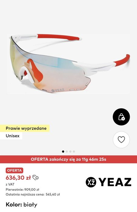 YEAZ Sunelation okulary przeciwsłoneczne sportowe unisex