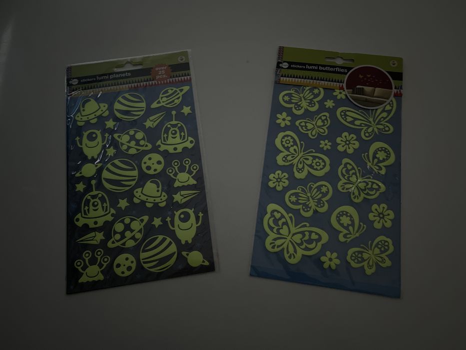 Autocolantes lumi planets
