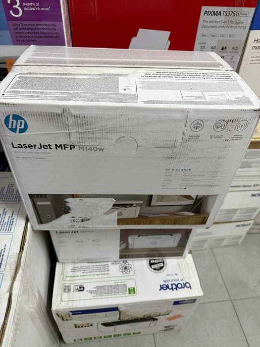 Multifunções HP LaserJet M140w (7MD72F) – NOVO
