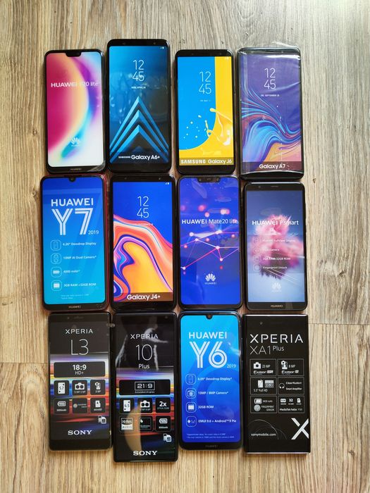 Atrapy telefonów 12 sztuk