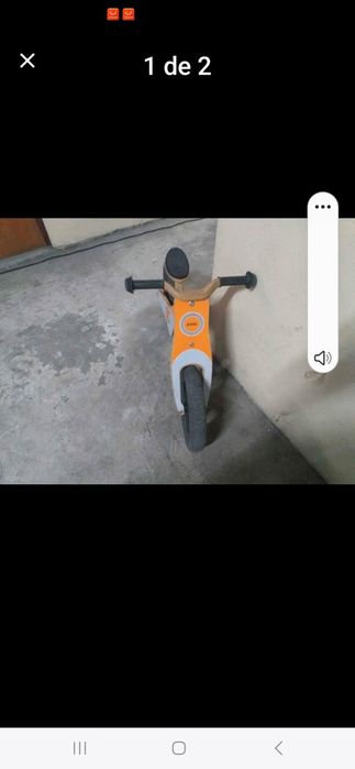 Bicicleta madeira