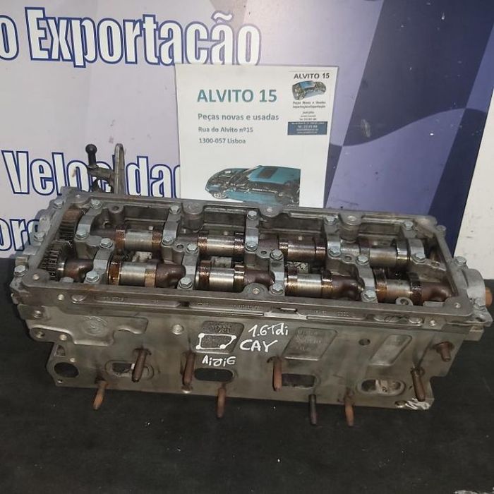 Cabeça motor Volkswagen Audi Seat Skoda 1.6Tdi 8v CAY