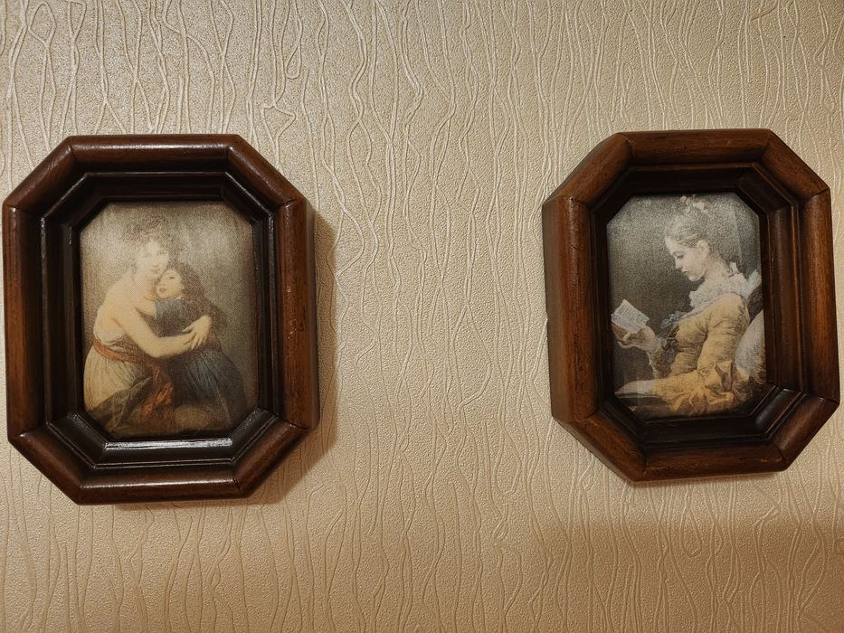 Картина шовкографія. Вінтаж. Картина шелкография.