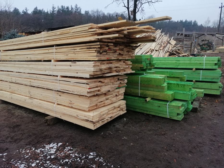 Tartak Więźby dachowe łaty kontrłaty deski belki