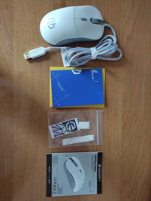 Myszka komputerowa Endorfy GEM Onyx White, Idealny stan