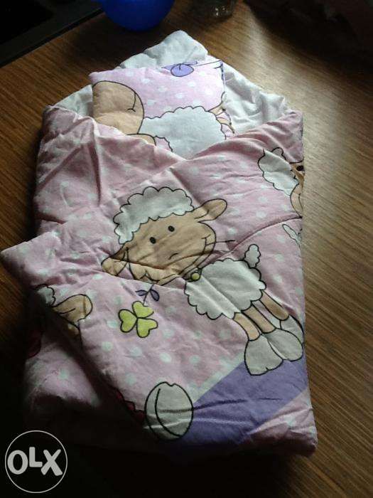 rożek dla niemowlaka różowy