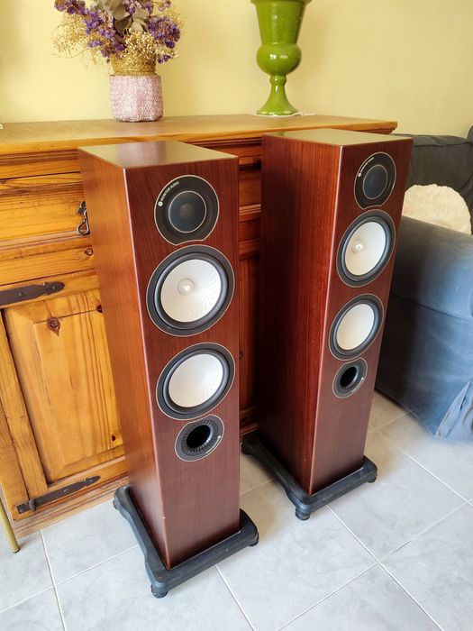 Colunas Hi-Fi Monitor Audio Silver 6 Impecáveis!