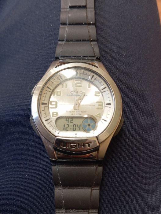 Zegarek na rękę naręczny Casio Telememo 30 illuminator