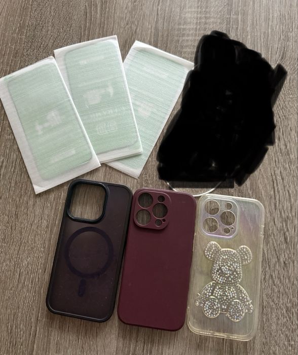 Дротові навушники Apple 14 pro  чехлы стекло