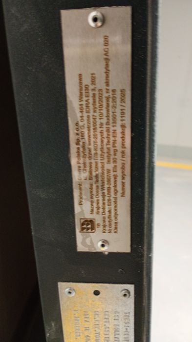 Dierre Drzwi p.poż Ei60 lewe szer 100cm