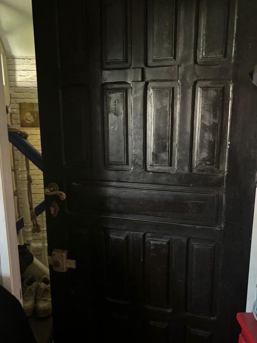 drzwi piękne drewno antyk