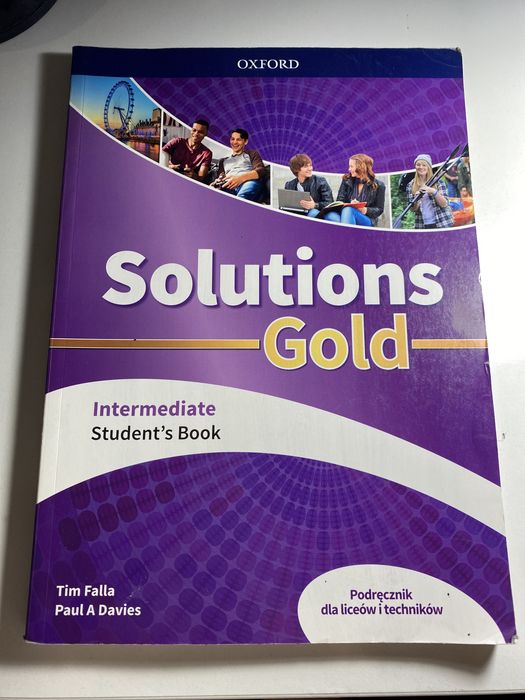 Podręcznik Solutions Gold język angielski