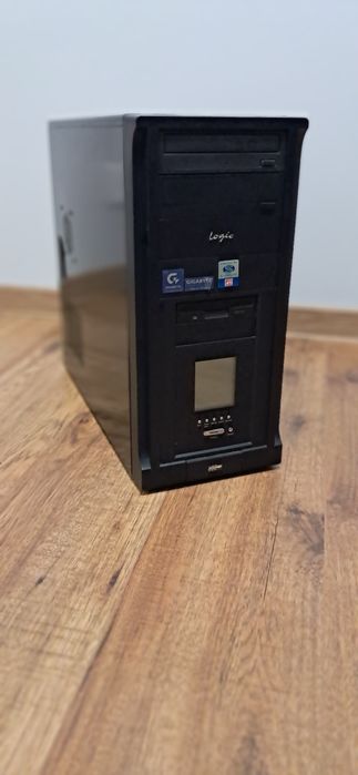 Obudowa PC ATX LOGIC CZARNA Gruba solidna blacha RETRO